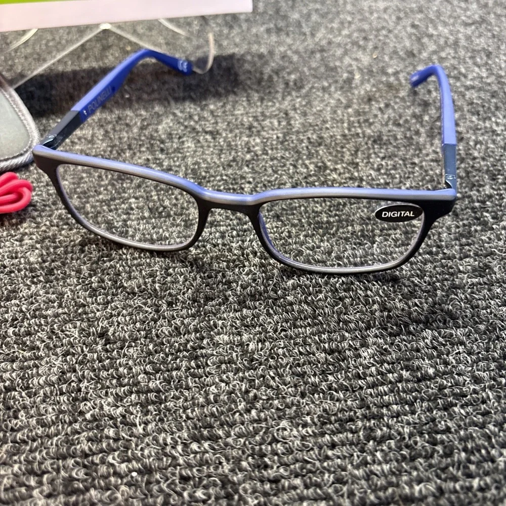 Polinelli® MILANO Quality Premium Digital Glasses -Piano Blue P101